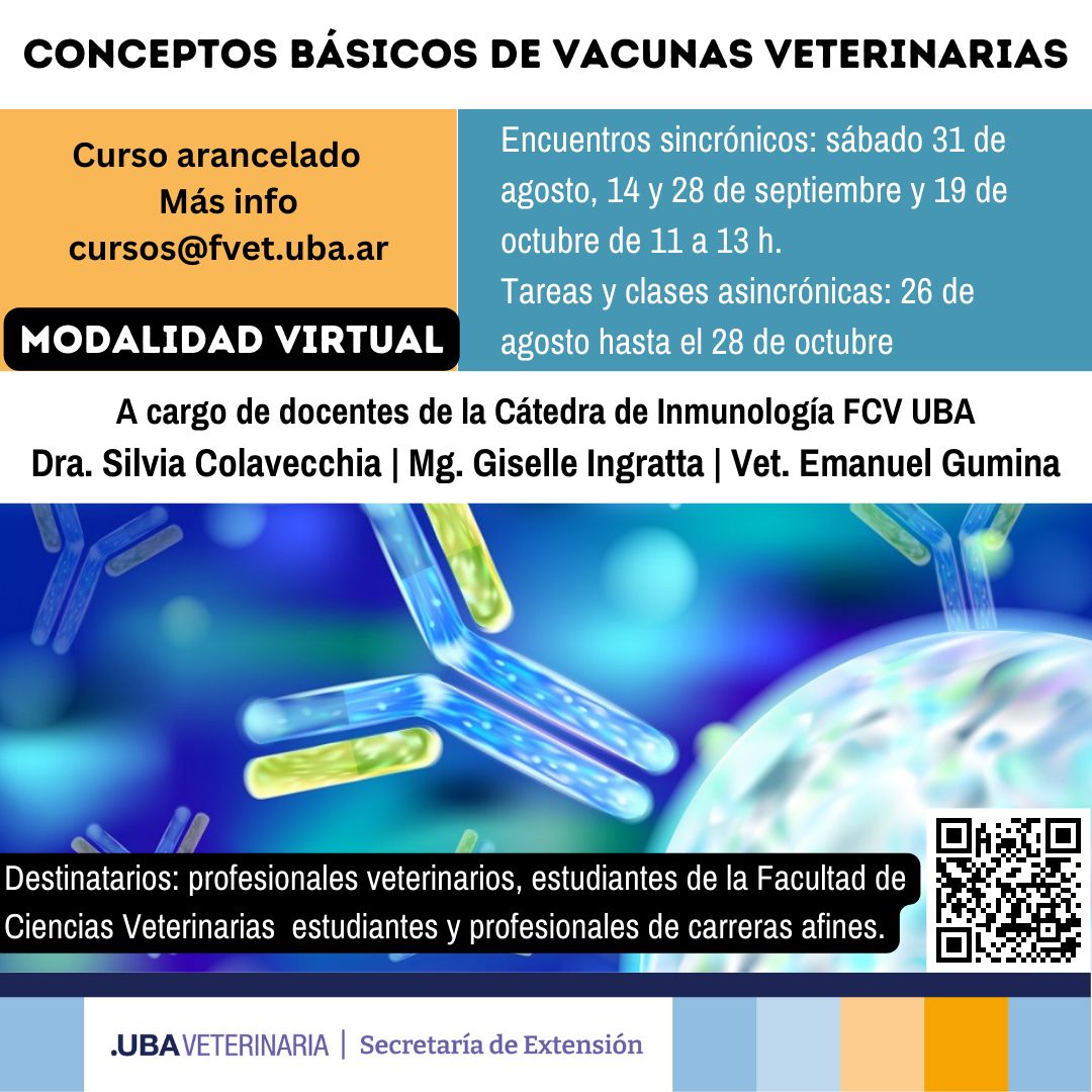 Conceptos básicos de vacunas veterinarias